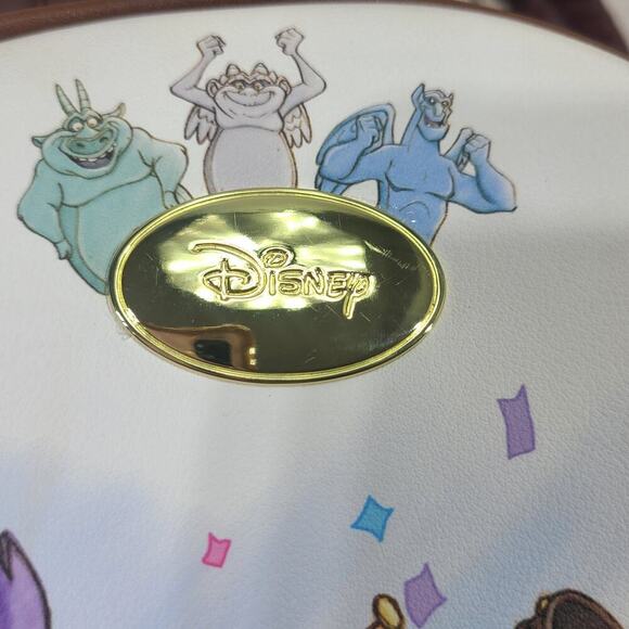 Disney Hunchback of Notre Dame Mini Backpack Bag Brown Faux Leather main image 5
